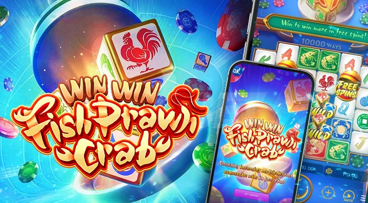 How to challenge Win Win Fish Prawn Crab in diuwin game to 3 diuwin gamePGWin Win fish, shrimp and crab promotional picture